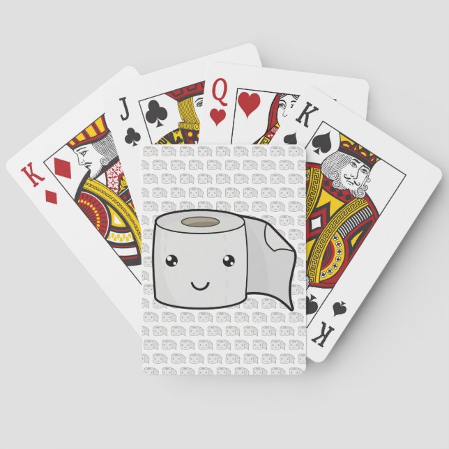 Happy Paper Playing Cards (Back)