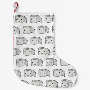 Happy Paper Small Christmas Stocking