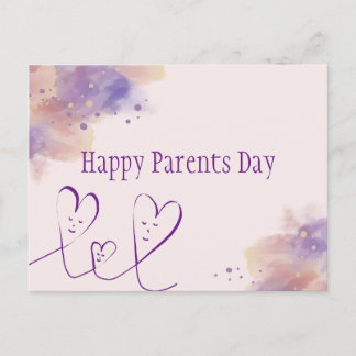 Happy Parents Day Postcard