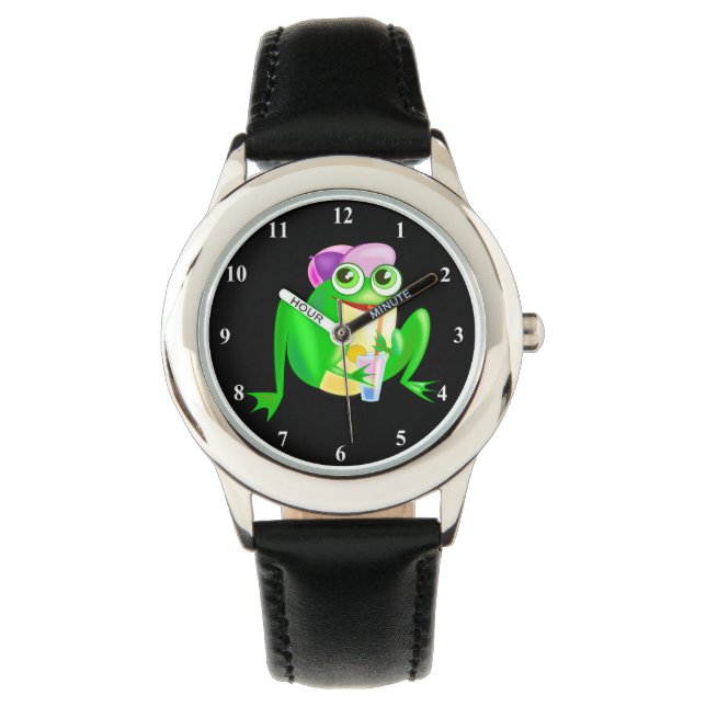 Happy Party Frog Watch (Front)