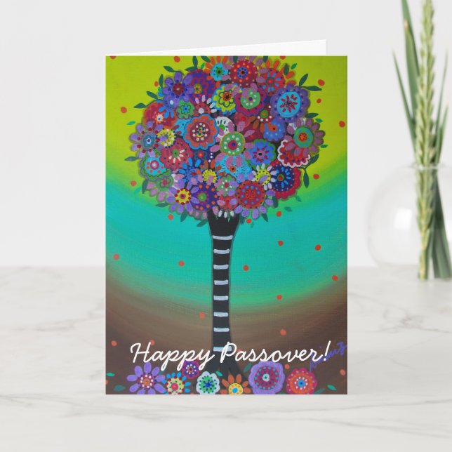 Happy Passover Card (Front)