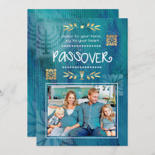 Happy Passover. Custom Photo Card