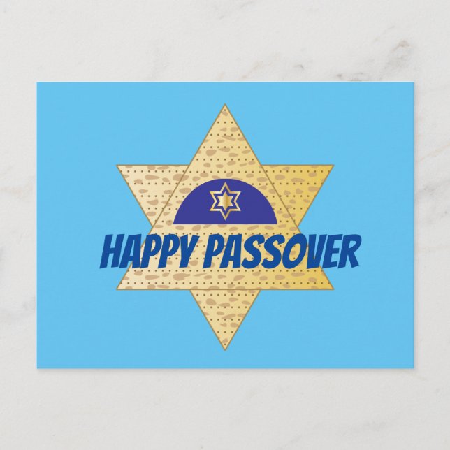 Happy Passover Greeting Holiday Card (Front)