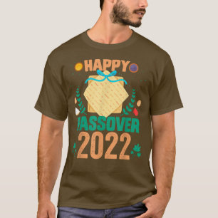 Happy Passover Matzah Jewish Holiday Pesach 2022 T-Shirt