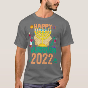 Happy Passover Matzah Jewish Holiday Pesach Holida T-Shirt