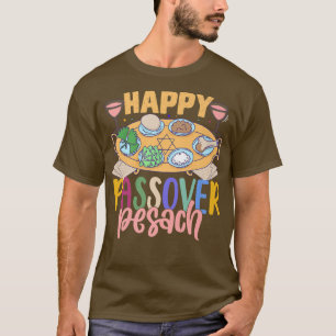 Happy Passover Matzah Jewish Holiday Pesach Holida T-Shirt