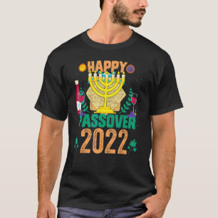 Happy Passover Matzah Jewish Holiday Pesach Holida T-Shirt