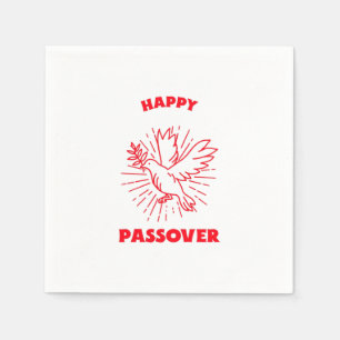 Happy passover napkin
