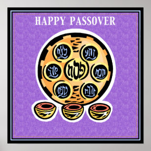 "Happy Passover" Print/ Poster