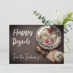 Happy Passover   Seder Pesach Invitation 