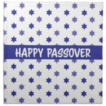 Happy Passover Star of David Passover Matzah Cover