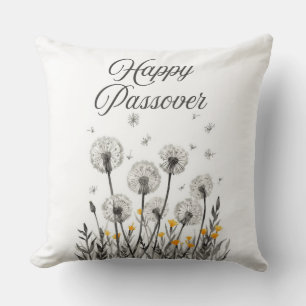 "Happy Passover' Throw Pillow
