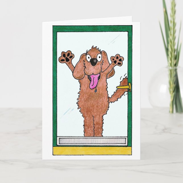 Happy Paw Paw's Day Card (Front)