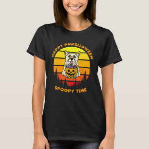 Happy Paw Slloween Corgi Pumkin T-Shirt