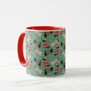 Happy Pawlidays Labrador Retriever Dogs Mug