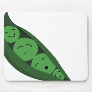 Happy Peas Mouse Pad