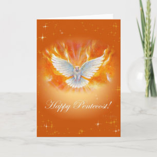 Happy Pentecost by Jenny McLaughlin Card