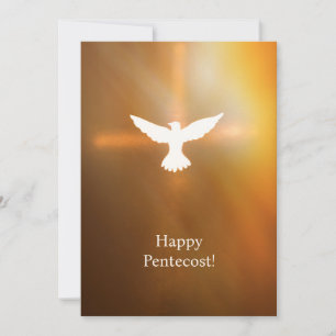 Happy Pentecost Holiday Card