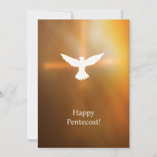 Happy Pentecost Holiday Card