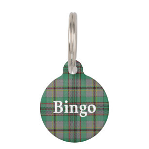 Happy Pet Clan Craig Tartan Plaid Tag