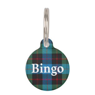Happy Pet Clan Guthrie Tartan Plaid Tag