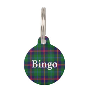 Happy Pet Clan Young Tartan Plaid Tag