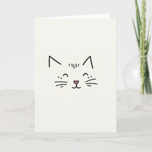 Happy Pet Face Art Card