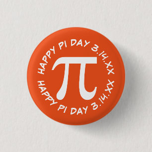 Happy Pi Day 1 Inch Round Button