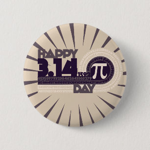 Happy Pi Day 2 Inch Round Button