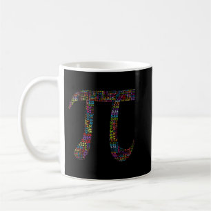 Happy Pi Day 3.14 Pie Funny Math Functions Pi Day  Coffee Mug