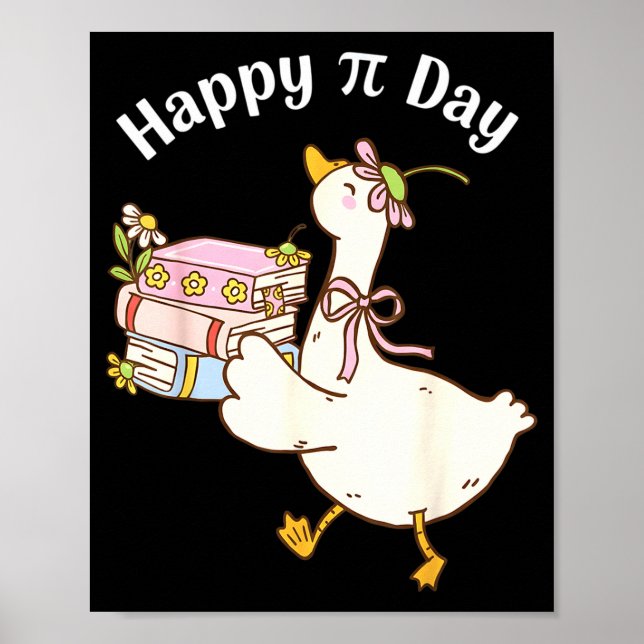 Happy Pi Day Be Funny Math Teacher Lovers 100s Day Poster (Front)
