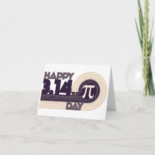 Happy pi Day Card