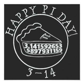 pi day invitation