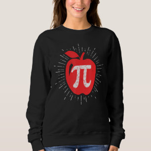 Happy Pi Day Cute Apple Pie 3 14 Funny Science Mat Sweatshirt