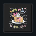 Happy Pi Day Funny Math Coach Teacher Pi Day Coque Magnet<br><div class="desc">Happy Pi Day Funny Math Coach Teacher Pi Day Coquette Bow</div>