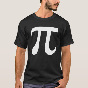 Happy Pi Day March 14 White Pi Symbol 3 14 Science T-Shirt