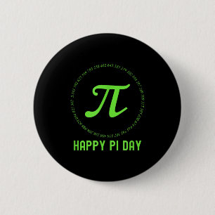 Happy Pi Day Math And Mathematics Stem Teacher Tre 2 Inch Round Button