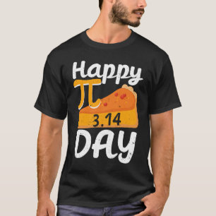 Happy Pi Day Math Slice Of Pie Pun Pumpkin Pie Ner T-Shirt