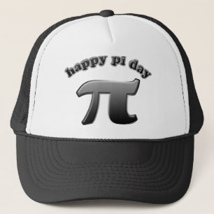 Happy Pi Day Pi Symbol for Math Nerds on March 14 Trucker Hat
