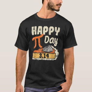 Happy Pi Day Pie 3 14 Math  Nerd Geek Teacher Stud T-Shirt