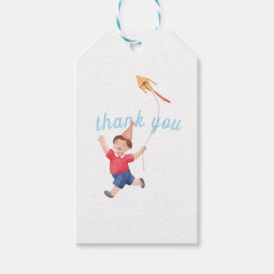 Happy Picnic Birthday Kids Boy Garden Thank You Gift Tags