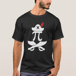 Happy Pie Day Cute Pi Pirate 3 14 Kids Stem Math T T-Shirt