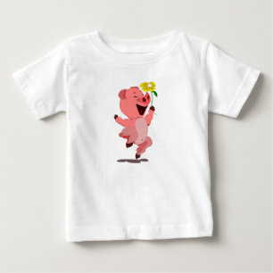 Happy Pig Baby T-Shirt