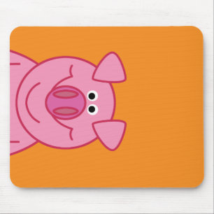 HAPPY PIG MOUSPAD MOUSE PAD