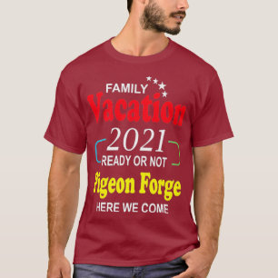 Happy Pigeon Forge Family Vacation 2021 Stars T-Shirt