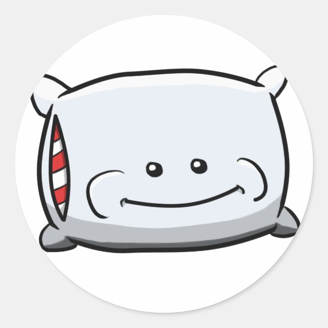 Happy Pillow stickers (Front)