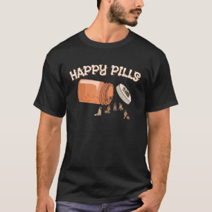 Happy Pills German Shepherd Canine Dog T-Shirt