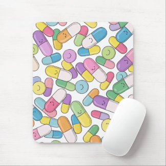 Happy Pills - Tapis de souris