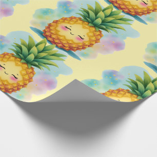 Happy Pineapple Wrapping Paper