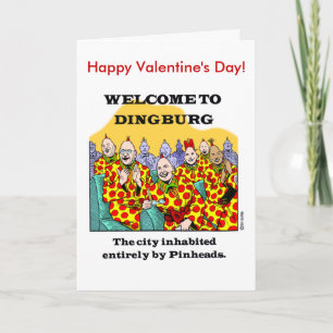 Happy Pinhead Valentine's Day! Holiday Card